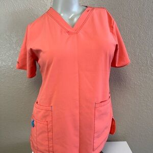 Carhartt Women's Coral Short Sleeve V-Neck scrub top